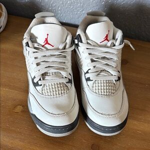 Nike White and Gray Sneakers